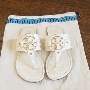 Tory Burch White Sandals